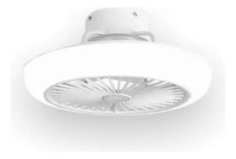 Ventilador De Techo Megaluz Wf60027 Blanco 12 De Diámetro Meses sin