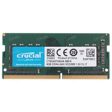 Sodimm Crucial Gb Ddr Mhz Ct G Sfs A