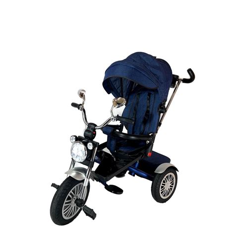 Tricicleta Supertrike Tip Moto Luni Scaun Rotativ Pozitie De