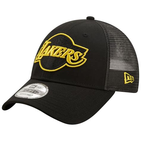 Los Angeles Lakers New Era 9forty A Frame Trucker Home Field Cap