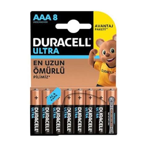 Duracell Basic Nce Kalem Pil Li Aaa D R