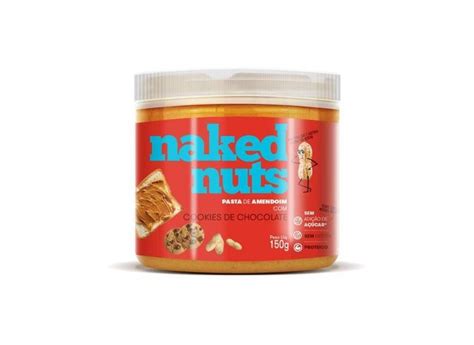 Naked Nuts Pasta De Amendoim 450 G Sabor Cookies Chocolate em Promoção