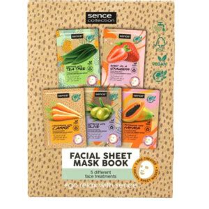 Sence Collection Face Sheet Mask Book Geschenkset Set Plein Nl