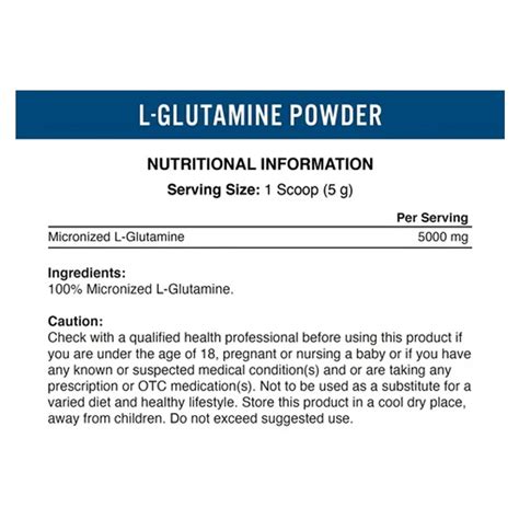 Applied Nutrition Glutamine Buy Fatburners At