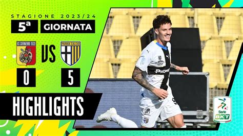 Catanzaro Vs Parma Il Parma Vince Nettamente Al Ceravolo