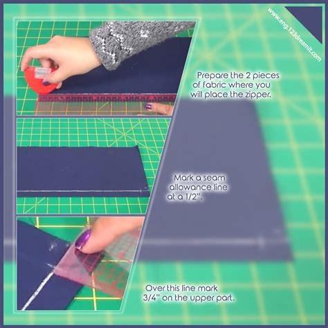 How To Sew A Lapped Zipper 123 Dream It