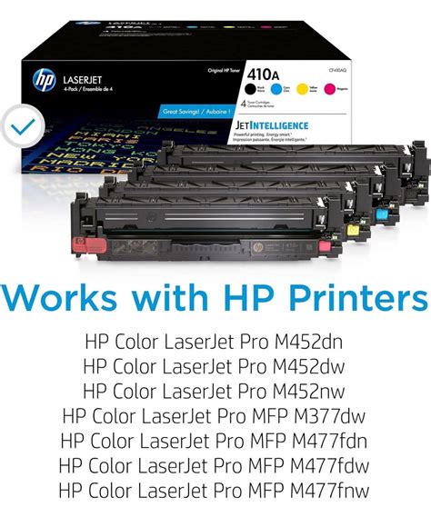 GENUINE HP 410A 4 Pack Black Cyan Magenta Yellow Original LaserJet