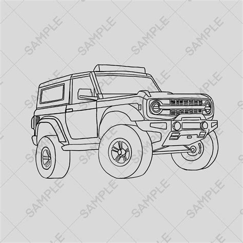 Ford Bronco - Etsy