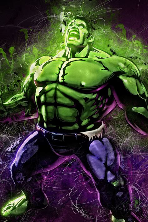 Angry Hulk, Marvel, Superhero, Fan Art, Wallpaper - Hulk Wallpaper For Iphone - 1440x2160 ...