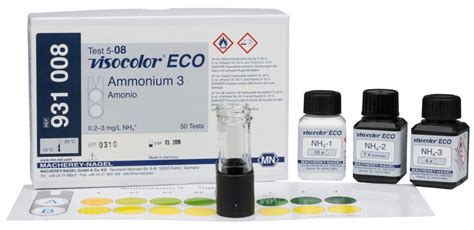 Visocolor Eco Ammonium Test Kit Vendart Diagnostics