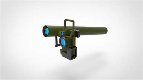 Anti-Tank Guided Missile Launcher 3D model | CGTrader