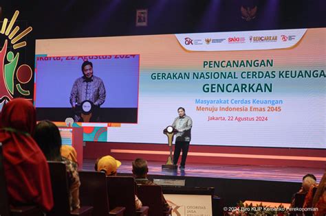 Pemerintah Canangkan GENCARKAN Untuk Capai Target Inklusi Keuangan 98