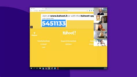 How To Host Kahoot Remotely Connect With Video Conference Or Webinar