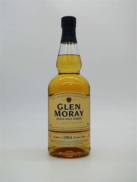 Glen Moray Speyside Single Malt Scotch Whisky 1984 Limited Edition ...