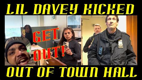 Frauditor Lil Davey Kicked Out Of Town Hall YouTube