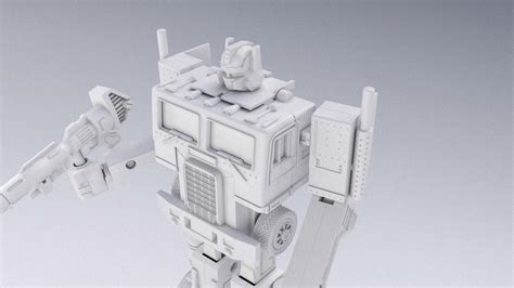 Optimus Prime Toy G1 3D Model - TurboSquid 2089305