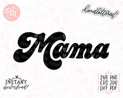 Mama Svg Mom Life Svg Motherhood Svg Retro Mama Svg Mom Etsy Artofit