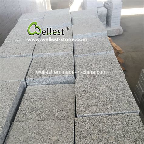 G Grey Granite Paving Cube Cobble Stone Setts Cobblestone For