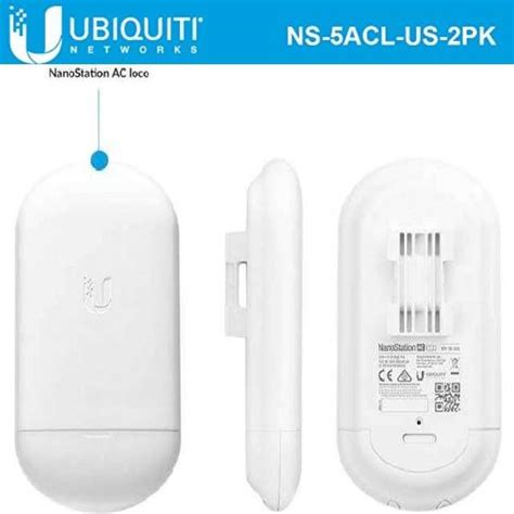 Ubiquiti Ns 5acl Nanostation Ac Loco 5 5ghz 80211ac Airmax Ac Cpe