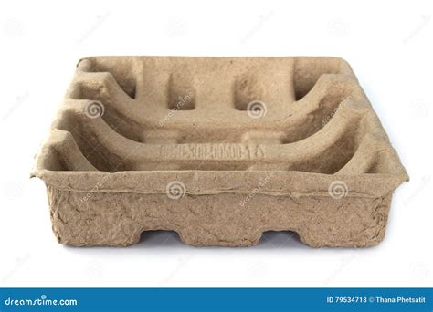 Recycle Paper Pulp Protective Packaging Stock Photo Image Of Paper