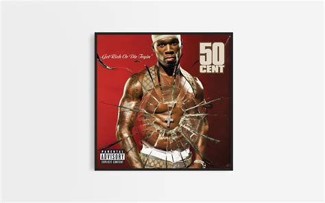 50 Cent Get Rich Or Die Tryin Album Cover Posters Etsy