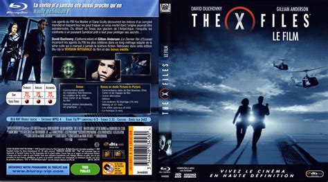 Jaquette Dvd De X Files Le Film Blu Ray Cinéma Passion