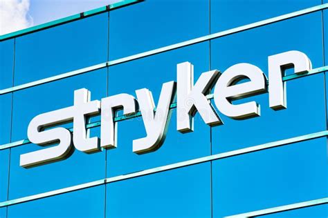 Logotipo De Stryker Corporation Foto Editorial Imagen De Comercial