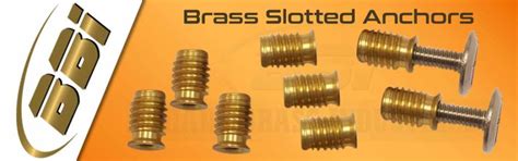 Brass Slotted Anchors Manufacturers Slotted Brass Anchors