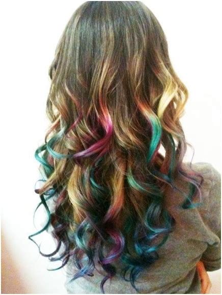 Wavy Ombre Hair Trendy Long Haircuts Pop Haircuts