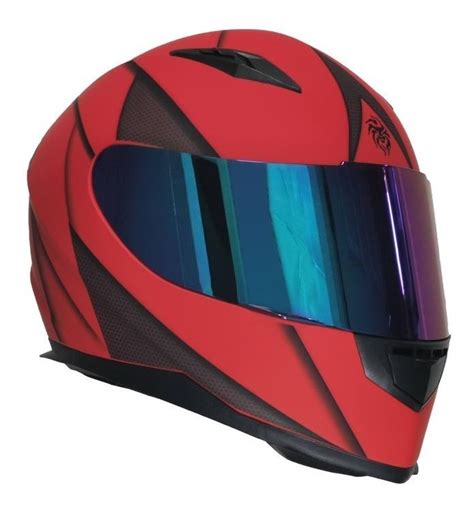 Casco Kov Novak Blade Red Con Certificado Dot Mercado Libre