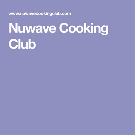 Nuwave Oven Cooking Chart Download Printable Templates Free