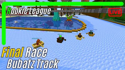 Minecraft Ice Boat Racing Brwc Rookie League S Final Race