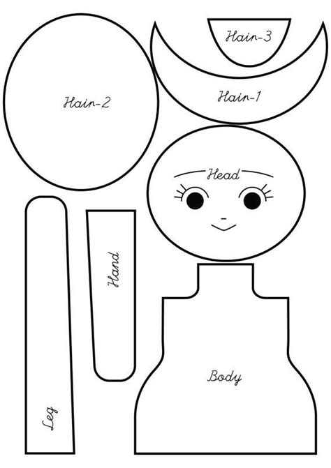 Printable Free Rag Doll Pattern