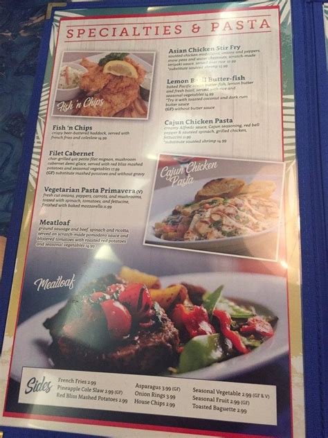 Menu at Bonifay - Country Club Restaurant, The Villages, Pinellas Pl