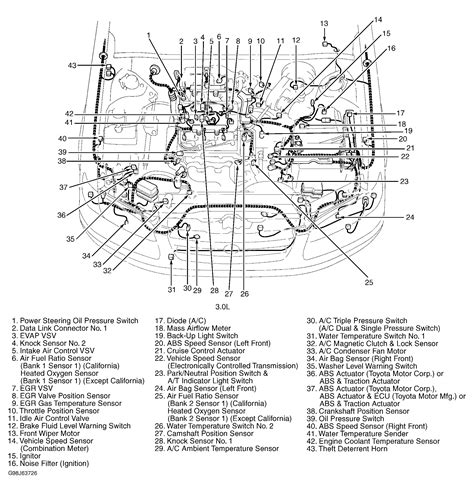 2004 Toyota Camry V6 Vacuum Diagram