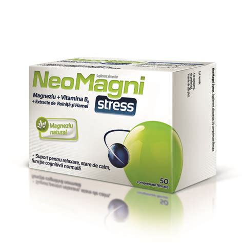 Neomagni Stress 50 Comprimate Aflofarm Dr Max Farmacie