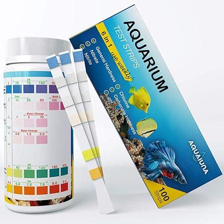 Amazon Sj Wave In Aquarium Test Strip For Freshwater Aquarium