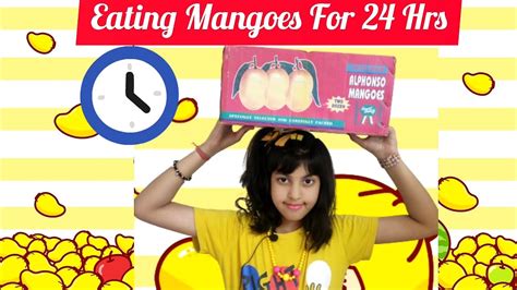 Eating Mango🥭 For 24 Hoursi Ate Mango For 24 Hoursmango Challenge