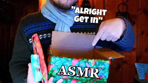 Infiltrating Santa S Workshop Asmr Rp Crinkly Gift Wrapping Youtube