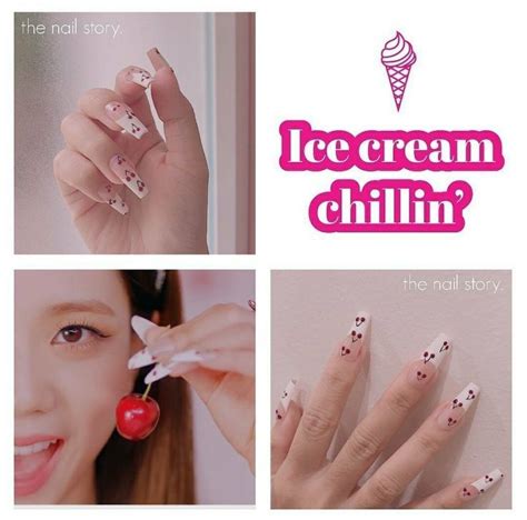 K Pop Nails Soft Nails Cute Nails Pretty Nails Simple Acrylic Nails