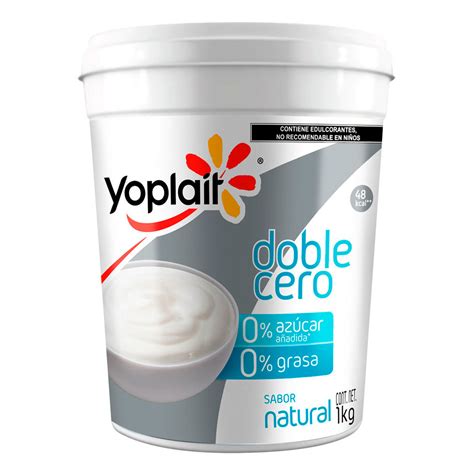 Yogurt Yoplait 0 Azúcar 0 Grasa 1kg Justo Súper A Domicilio