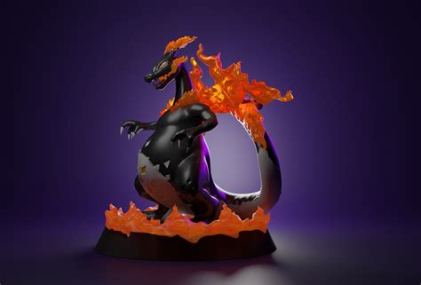 Pokemon Charizard STL File 3D Digital Printing STL File For Etsy UK