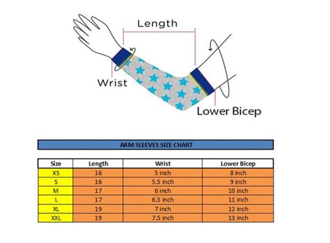arm sleeve chart lock  load philippines