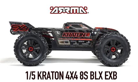 【新製品】arrma 15 Kraton 4x4 8s Blx Exb 〜 怪物マシンがアップデート Rockn Crawler