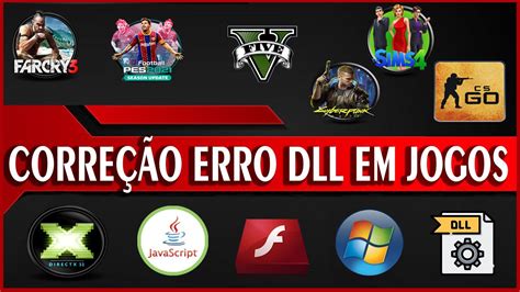 Como Resolver Todos Os Erros De Dll Em Jogos Pacot O Youtube