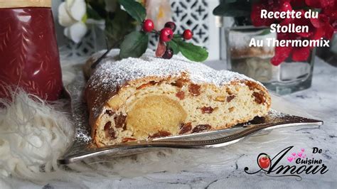 Recette du Stollen à la pate d amande brioche ou gateau Allemand