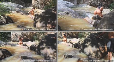Edna Samara Mostrando Tudo Na Cachoeira Para O Sortudo Xvideos