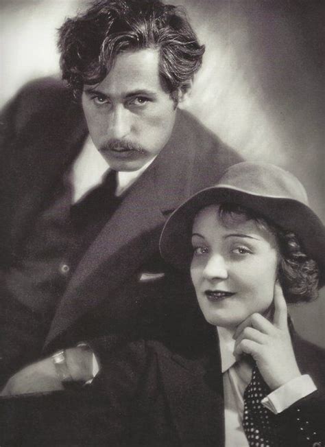 Marlene Dietrich and Josef von Sternberg