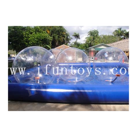 Water Play Equipment Pvc Tpu Inflatable Water Polo Ball Aqua Zorbing