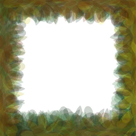 Leaf Frame Green Aesthetic 27134607 Png